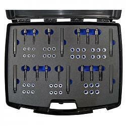 Specialist Tools AU Automotive Diesel Glow Plug Removal & Repair Professional Thread Repair Set for Glow Plugs & Spark Plugs with Inserts - Govoni Quality