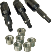 Specialist Tools AU Automotive Diesel Glow Plug Removal & Repair Professional Thread Repair Set for Glow Plugs & Spark Plugs with Inserts - Govoni Quality