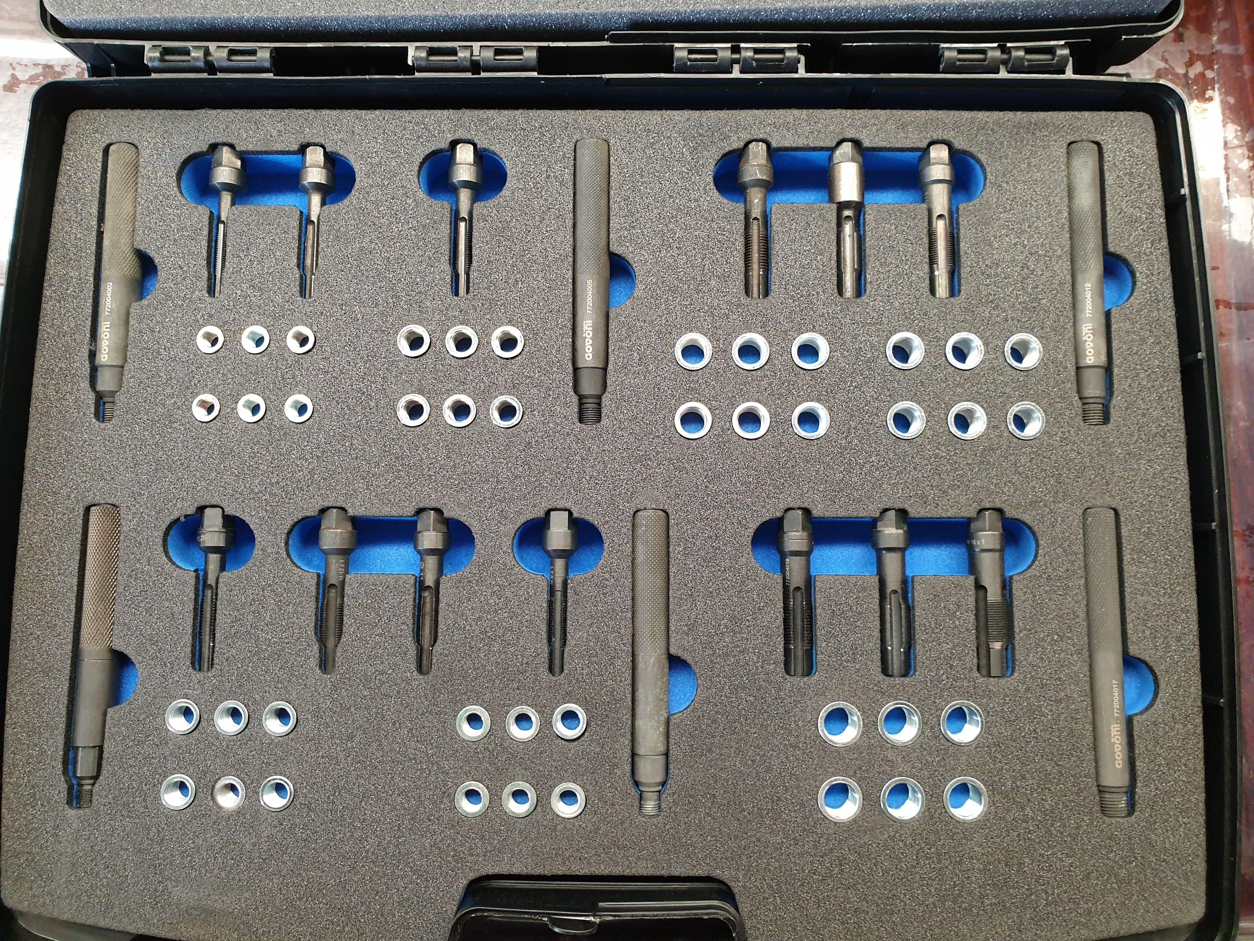 Specialist Tools AU Automotive Diesel Glow Plug Removal & Repair Professional Thread Repair Set for Glow Plugs & Spark Plugs with Inserts - Govoni Quality