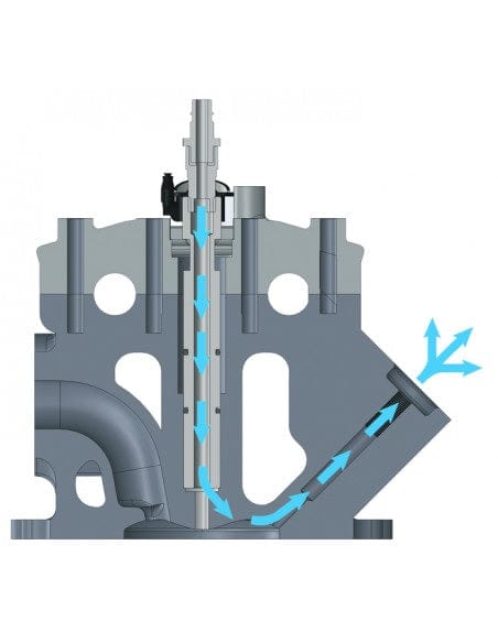 Specialist Tools AU Automotive Diesel Seat Cutters and Injector Cleaning Tools Air Blowing Adaptor for use during Extraction of Broken Glow Plugs Govoni