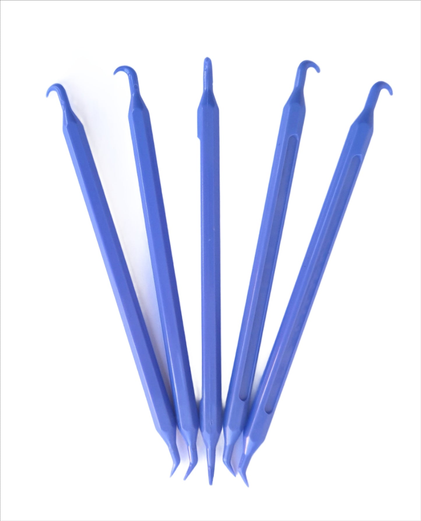 Pack of 5 Polycarbonate O-Ring Pick Up Pick Tool - Strong, Non Scratch, Non Conductive