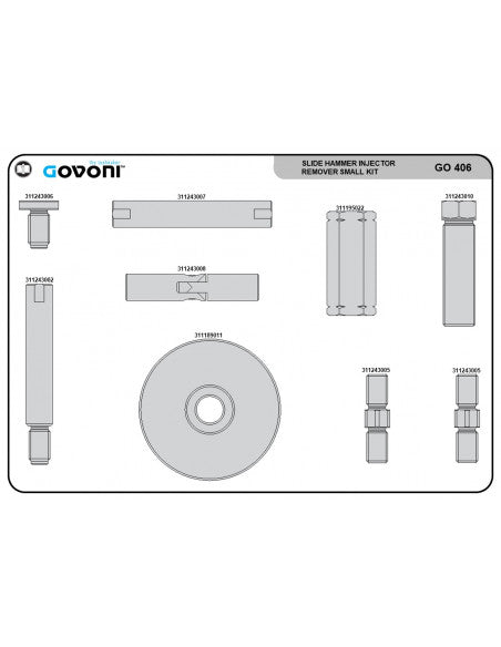 GOVONI - SLIDE HAMMER REMOVAL OF PIEZOELECTRIC INJECTORS 406.3