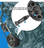 Crankshaft Pulley Puller for Ford EcoBlue 2.0L