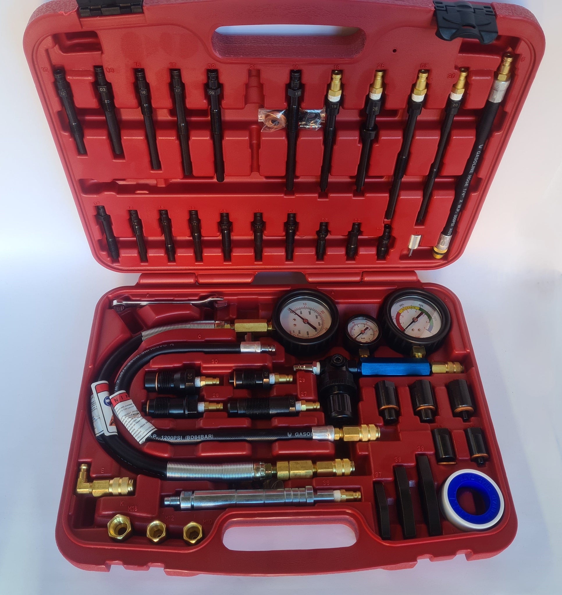 Repco Diesel Compression Tester Comprehensive Compression & Leakage Test Kit - Petrol and Diesel Vehic ...