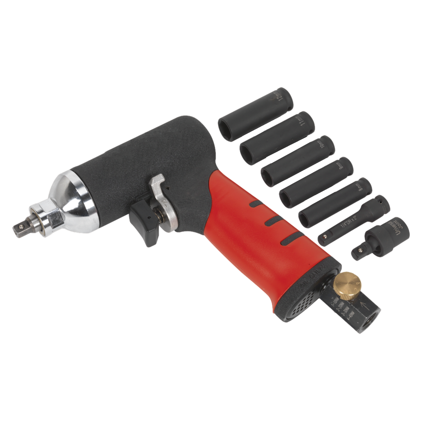 Glow Plug Removal High Speed low Impact Kit 9pcs 1/4” Dr. - Specialist Tools Australia