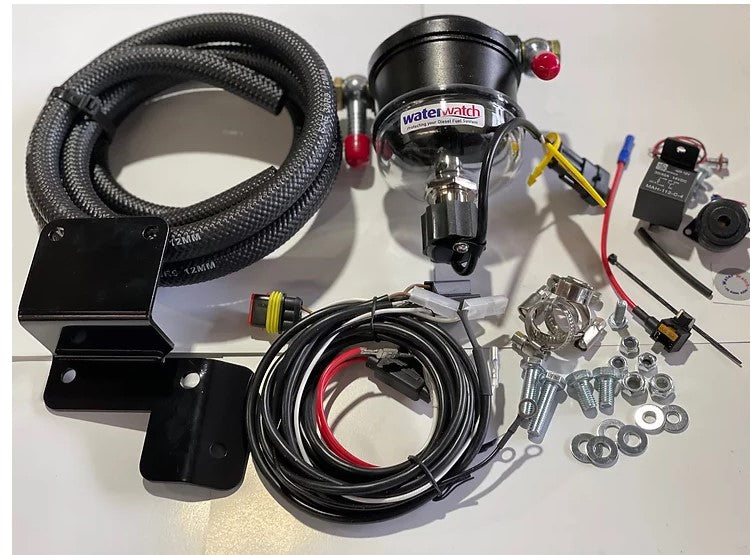 Diesel Water Watch and Bracket Kit to suit Isuzu Dmax and Mazda BT50 4JJ3 Engine