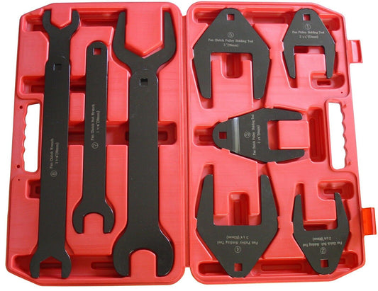 Fan Clutch Wrench Set 1/2” Dr. 10pc - Specialist Tools Australia