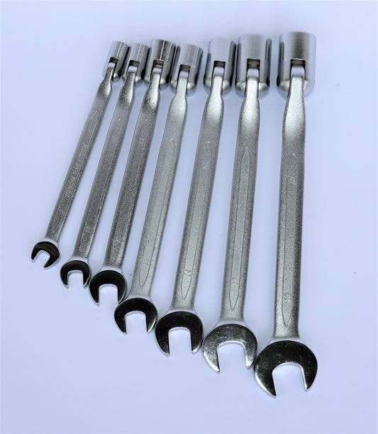Flexible Socket and Open End Wrench Set for Car Repair - Specialist Tools Australia