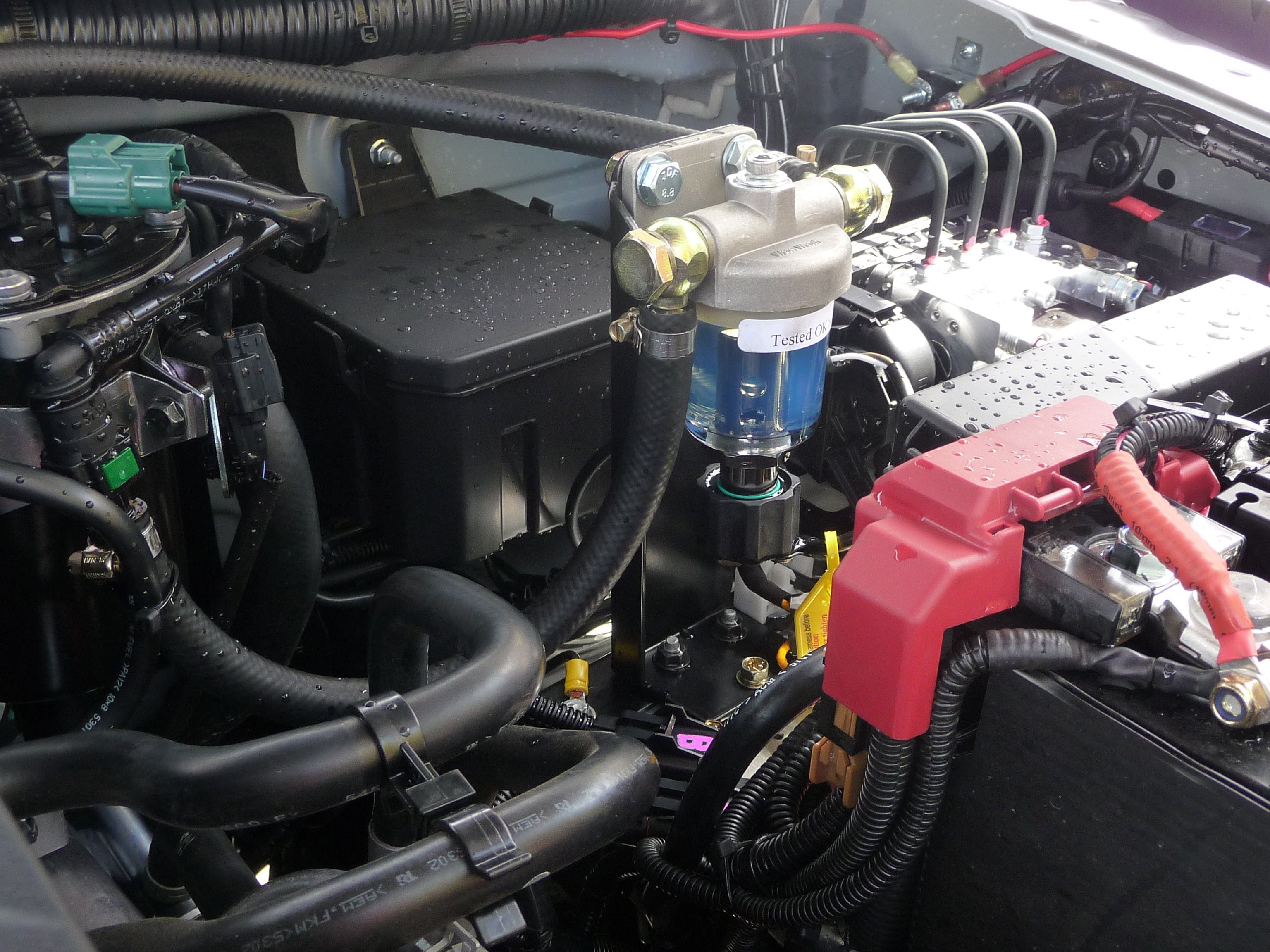 Specialist Tools AU Automotive Protection for Diesel Fuel Systems DIESEL WATER WATCH Water Trap/Separator Pre-Filter Electronic Water Detection - protection against Diesel Fuel Contamination Damage