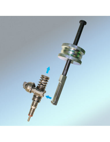 Slide Hammer with Injector connectors for Denso, Bosch, Siemens