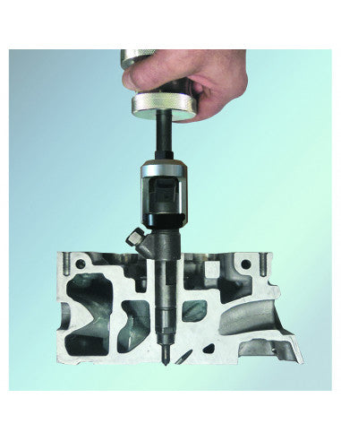 Master Slide Hammer Injector Set with Common Rail Adapters