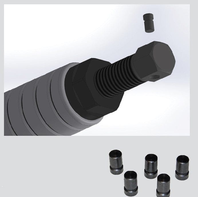 Specialist Tools AU Automotive Diesel Hydraulic Rams Govoni 12 Ton Mechadraulic Hollow Cylinder Ram Set