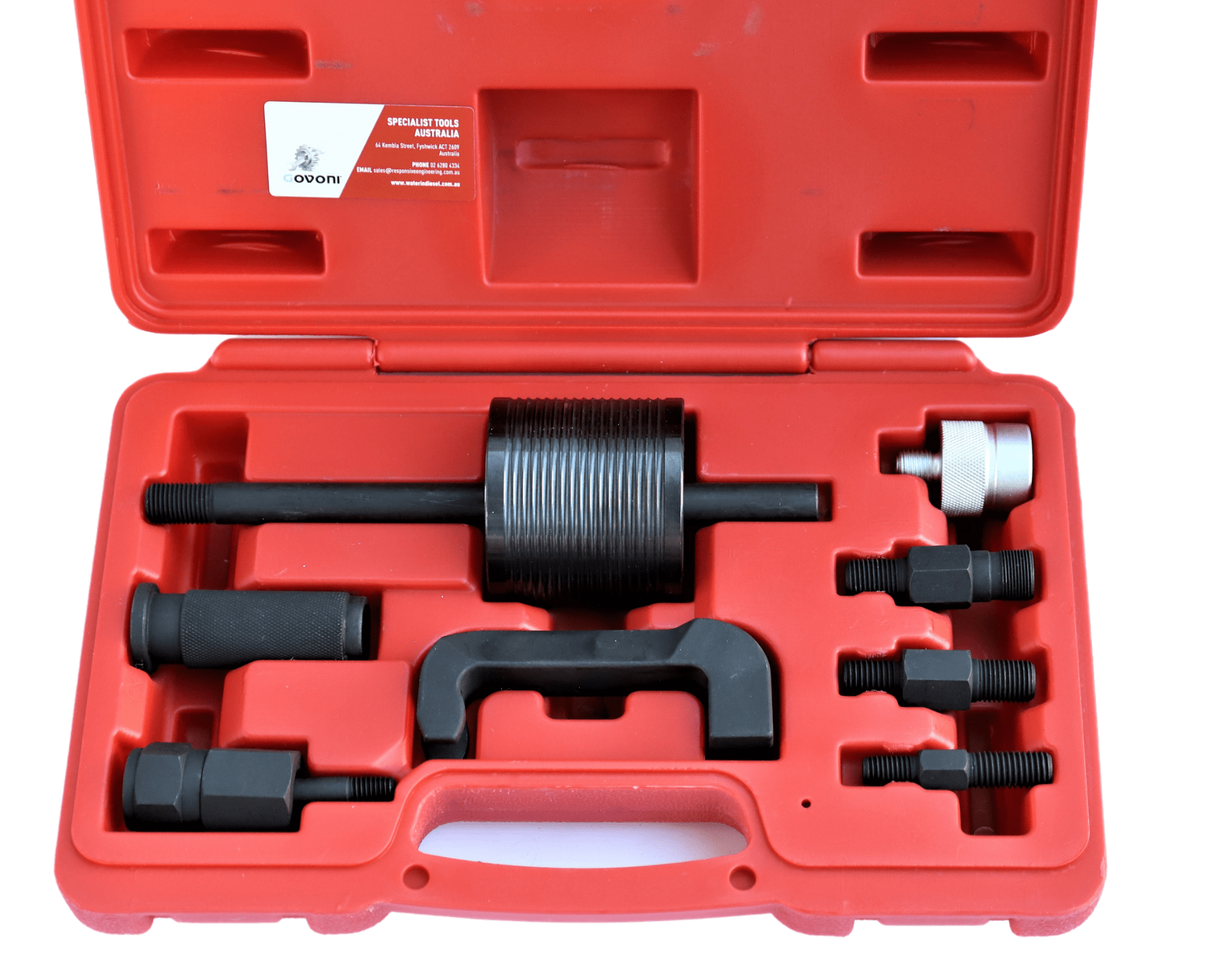 Specialist Tools AU Automotive Diesel Injector Extraction tools Seized Common Rail Injector Extractor Set Mazda, Mercedes, Hyundai, SsangYong, Jeep, ML 270 etc