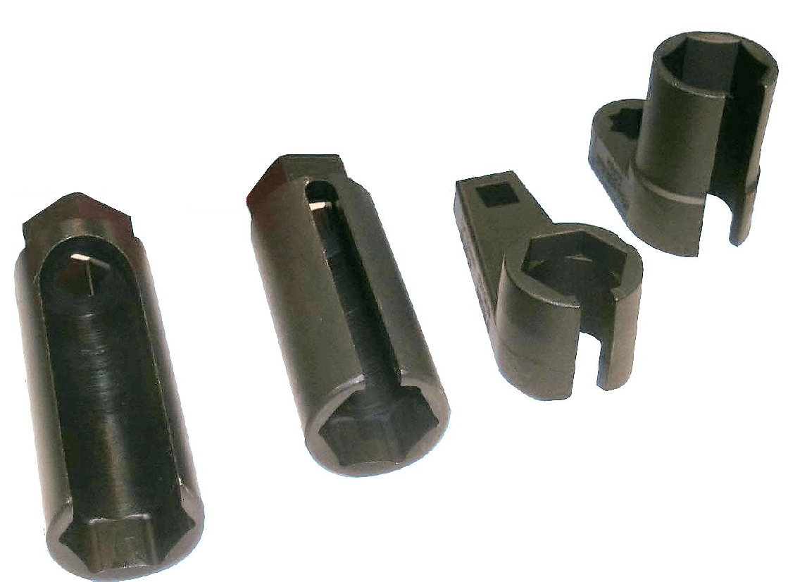 Diesel Injector & Sensor Socket Set Professional 4 Piece