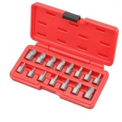 Specialist Tools AU Automotive Diesel Screw, Bolt and Stud Extractors, Thread Repair Hex Bolt Extractor Set 15 Piece