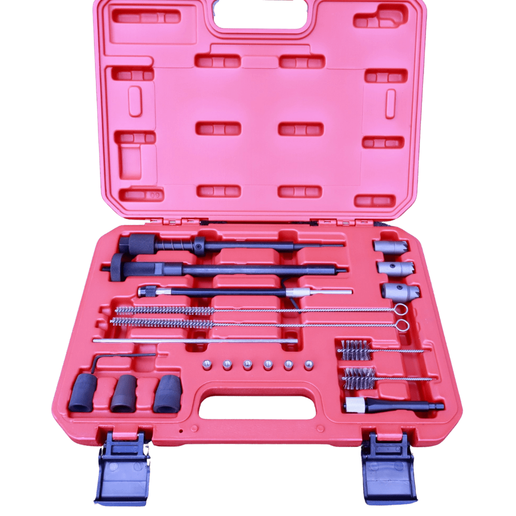 Specialist Tools AU Automotive Diesel Seat Cutters and Injector Cleaning Tools Injector Seat Cleaning And Milling Tool Set Deluxe Version