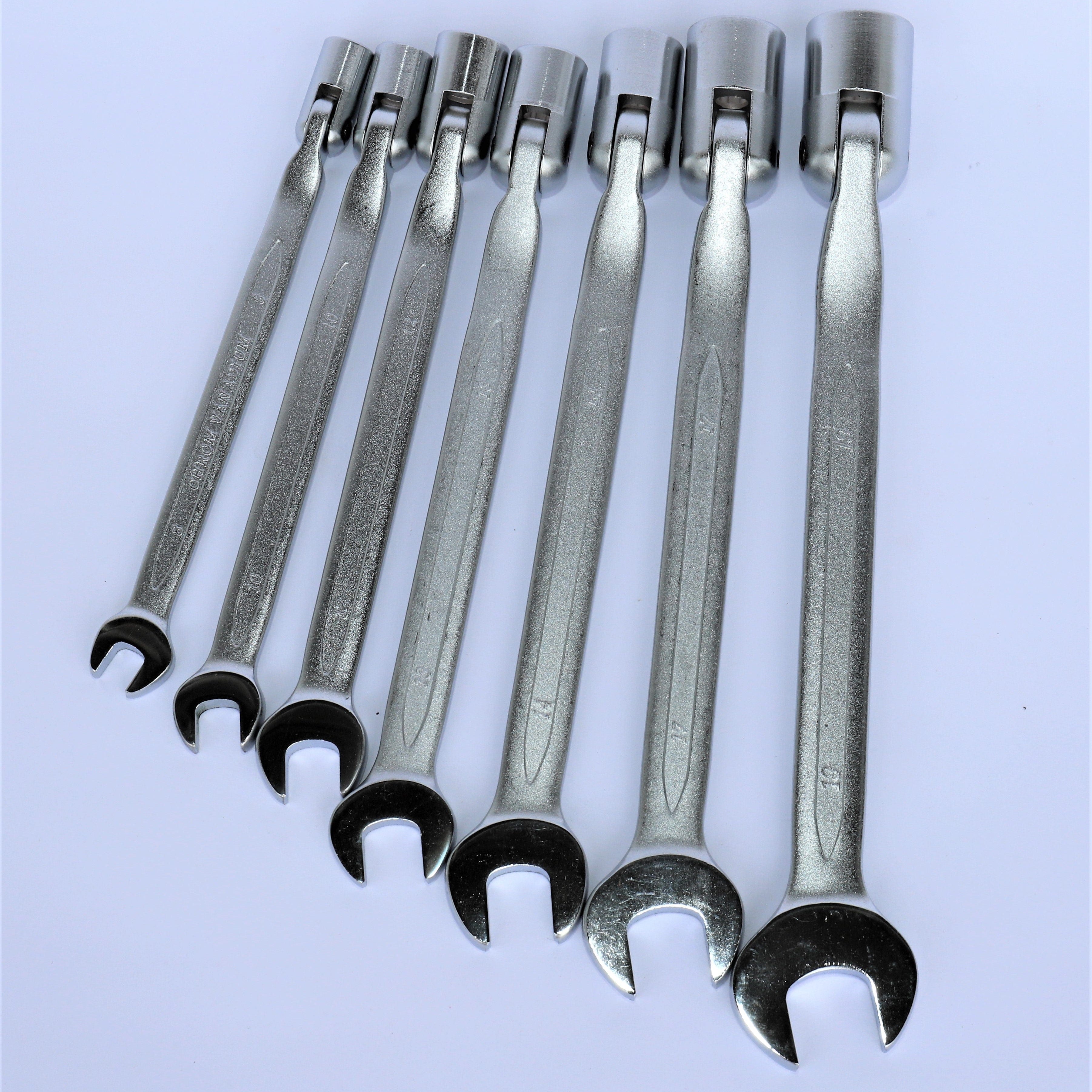Specialist Tools AU Automotive Hand Tools Flexible Socket and Open End Wrench Set for Car Repair