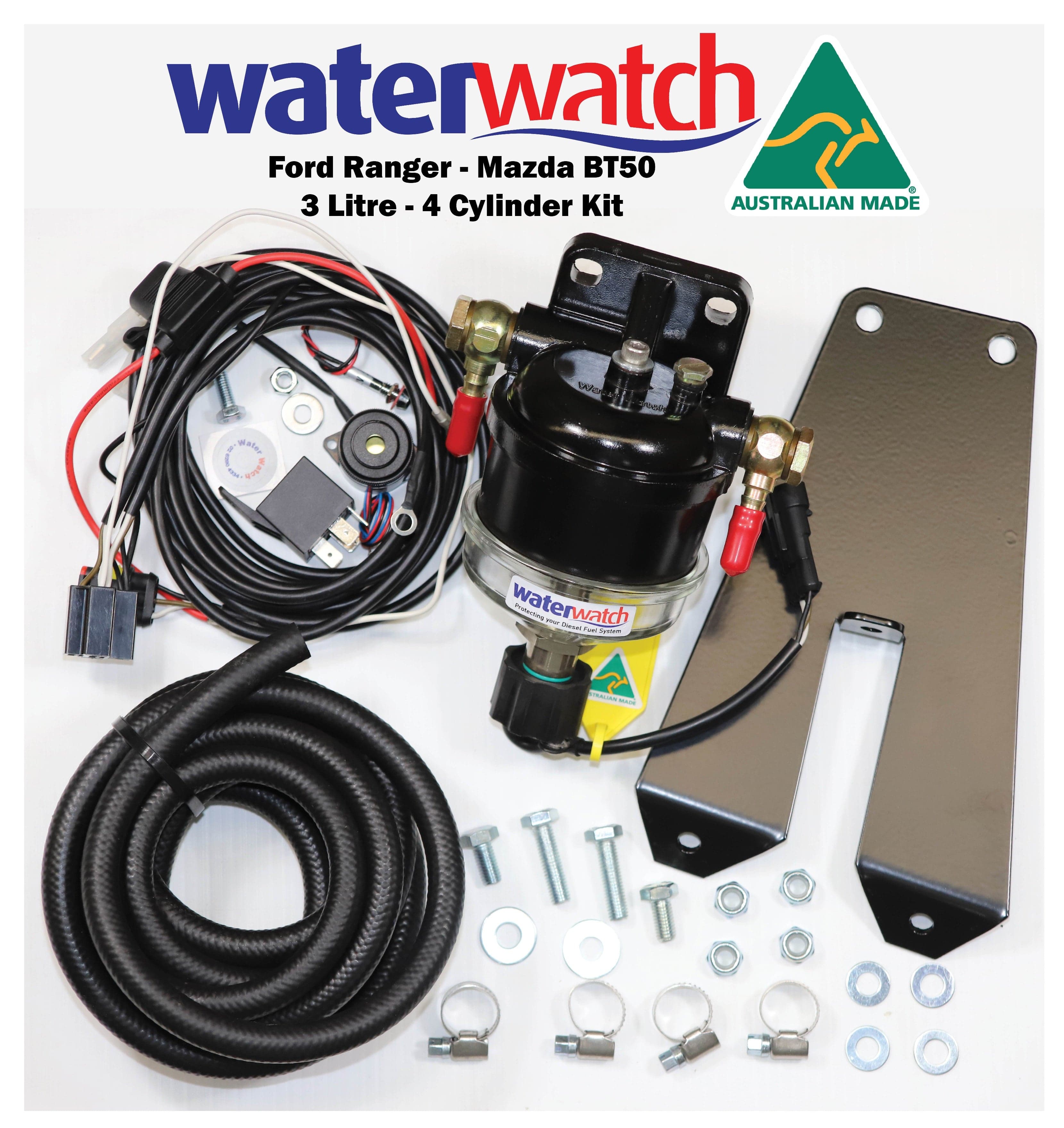 Specialist Tools AU Automotive Protection for Diesel Fuel Systems DIESEL Water Trap/Separator Pre-Filter Electronic Water Detection Ford Ranger and BT50 (4cyl) - protection against Diesel Fuel Contamination Damage
